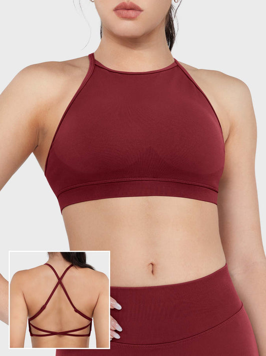 Yeoreo Acuffny Criss-cross Strap Backless Sports Bra